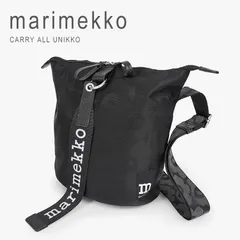 新品未使用 マリメッコ ショルダーバッグ ウニッコ レディース 斜めがけ 大人 ナイロン 縦型 キャリーオール ウニッコ柄 2way marimekko CARRY ALL SHOULDER UNIKKO 092227 095307 095300