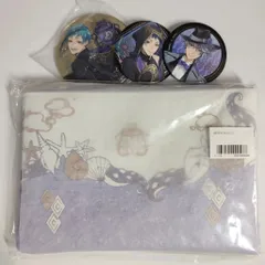 ツイステ オクタヴィネル寮 ポーチ 缶バッジ おまけ付き