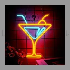 アメリカン ビール　ネオンサイン Amazon.co.jp: ビールネオンサイン、Beer neonsignLED多色ネオン