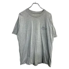 Champion 半袖 プリント Tシャツ Lサイズ チャンピオン グレー 古着卸 アメリカ仕入 t2410-3006