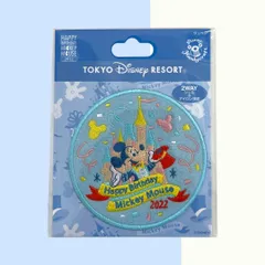 ディズニー ワッペン ミッキー 誕生日 2022 東京ディズニーリゾート TDR