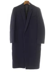 CELINE セリーヌ by Phoebe Philo ウールクロンビー コート 2 8H28/7165 ネイビー 36のサムネイル