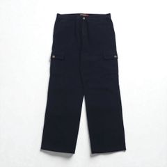 NAPAPIJRI イタリア製 ユーティリティ カーゴパンツ XL ネイビー コットン フラップポケット