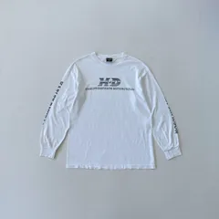 00s USA製　ハーレーダビッドソン　ロンT  両面プリント　バッサノイタリア　T2427 C8