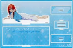 【中古】アクリルスタンド・アクリルパネル C.中野三玖 おやすみシリーズ 立体アクリルスタンド 「映画 五等分の花嫁」