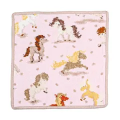 新品 フェイラー FEILER ハンカチ ハンドタオル レディース 25cm×25cm ハッピーポニー ネコポスのサムネイル