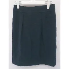 ◇ PLST プラステ 膝丈 タイト スカート サイズM ネイビー レディース  【中古】 【1205120001930】のサムネイル