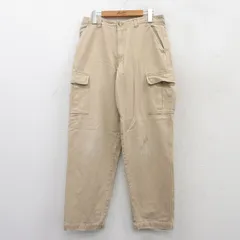 W32/古着 ティンバーランド パンツ メンズ 00s コットン ベージュ カーキ 25may21 中古 ボトムス ロングのサムネイル