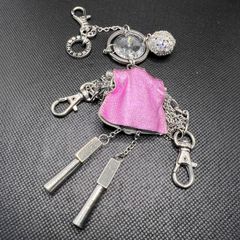 おまとめ✴︎ANTEPRIMA アンテプリマ バッグ チャーム ピンク 女の子 ドールチャーム キーホルダー他
