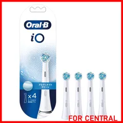 【特価商品】ブラウン(Braun) 【正規品】ブラウン オーラルB iO 替えブラシ アルティメイトクリーン ホワイト 4本 iORBCW-4EL iOシリーズ専用