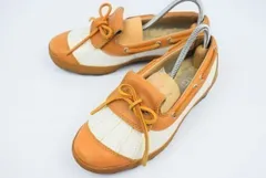 UGG/アグ★モカシンフラットシューズ/ローファー【23.0/白×茶】◆F-79