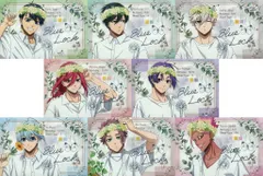 【中古】キャラカード 全8種セット 箔押しイラストカード 「ブルーロック アニメイトフェア2025 ～flower crown～ in アニメイトオンリーショップ」 対象商品購入特典 第2弾
