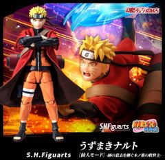 SHFiguarts 우즈마키 나루토 [선인 모드] 스승의 의지를 이어주는 나무 노엽의 구세주 NARUTO-나루토 질풍전
