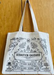 【国内・翌日発送】Sebastien Gaudard エコバッグ トートバッグ 新品未使用 セバスチャンゴダール パリ オリジナル トートバッグ