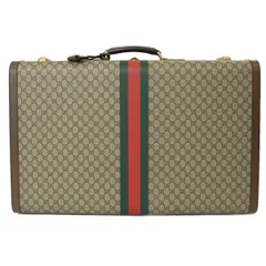 GUCCI グッチ ウェブストライプ付き GUCCI SAVOY エクストララージ スーツケース トランクケース ハードケース トラベル インテリア 603765のサムネイル