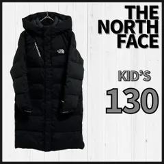 THE NORTH FACE　ダウンジャケット　キッズ130　黒　ベンチコート