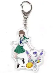 【中古】キーホルダー・マスコット(キャラクター) 八神ヒカリ＆テイルモン アクリルキーホルダー 「デジモンアドベンチャー tri. デジモンtri.ショップ PART4 in 池袋P’PARCO」