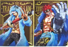 【中古】クリアファイル ロー＆ユースタス A4描きおろしクリアファイルセット(2枚組) 「一番くじ ワンピース 20th anniversary」 L賞