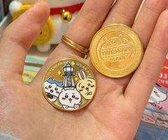 ちいかわ 新品 記念硬貨 記念紙幣 シルバー 五枚セットきらきら光る