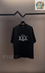 【今日WTO】LV Embroidered Rhinestone T シャツ-LT51