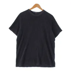 ルイヴィトン 19SS シルク モノグラム パイル 半袖Ｔシャツ トップス カットソー RM191M IZG HGY20W ブラック M【中古】のサムネイル