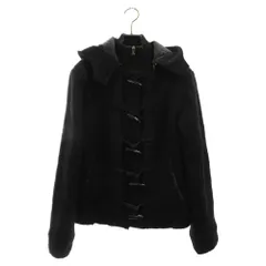 EMPORIO ARMANI (エンポリオアルマーニ) Duffel Coat ダッフルコート ブラックのサムネイル