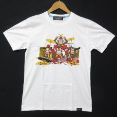 【送料無料】【新品】半袖Tシャツ パロディ 猿 サル エイプ バンド 音楽 Sサイズ ■管理番号L18404SSA18-180415-35-3（2）6/27