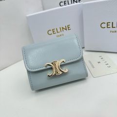 セリーヌ（Celine）三つ折り財布 牛革