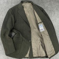 J.PRESS Blue Face Tweed ジェイプレス テーラードジャケット 2Bジャケット ブレザー ツイードジャケット  ウール100% メンズ 021-5-CJK-OV