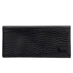 【美品】BURBERRY バーバリー 長財布 財布 二つ折り財布 折り財布 札入れ ロゴ レザー ブラック 黒
