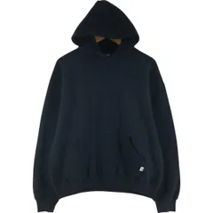 古着 ~00年代 ラッセル Russell 無地 ブランクスウェットシャツ パーカー メンズL相当/eaa528794