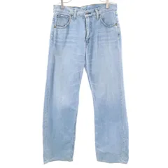 Levi's リーバイス ストレートデニムパンツ w31 ブルー系 メンズ 古着