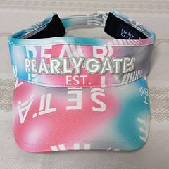 PEARLY GATES パーリーゲイツ　サンバイザー　バイザー　ゴルフ　ユニセックス　サイズフリー