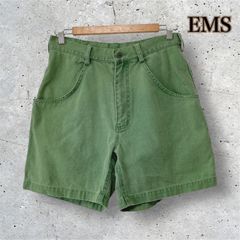 EMS  Eastern Mountain Sports ダック地　ショーツ　ショートパンツ　グリーン　サイズ30