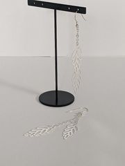 ピアスシルバー925葉っぱの形のピアス