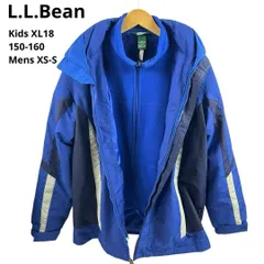 【古着】L.LBean マウンテンパーカー フルジップ XL18（ XS～S）