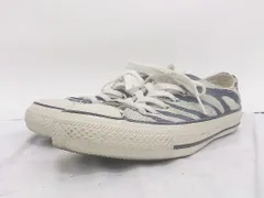 ◇ converse SUEDE ALL STAR US ZEBRA OX 1SD050 スニーカー シューズ サイズ23.5cm ホワイト ブラック系 レディース P 【1307060002913】