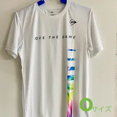 【新品・未使用】定価の60％OFF！！ダンロップ DUNLOP ユニセックス Tシャツ DAL-8401（ホワイト）テニス・バドミントンウェア【メール便発送】のサムネイル