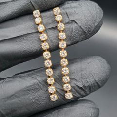 ダイアモンド ピアス K18 ダイア 0.71ct/0.71ct