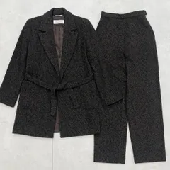 極美品✨マックスマーラ セットアップ 3点セット 銀タグ 黒 ブラック 40 L 中古・古着通販】MaxMara (マックスマーラ) セットアップスーツ