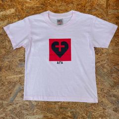 ’80s USA製 ONEITA AFA プリントTシャツ キッズM ピンク オニータ オネイタ 80年代 半袖 ヴィンテージ ビンテージ VINTAGE ユーズド USED 古着 MADE IN USA