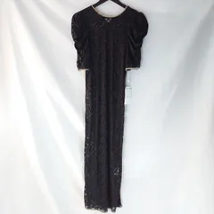 訳あり   新品タグ付き   アメリビンテージ       Ameri VINTAGE   SHINE  COATING   LACE    DRESS