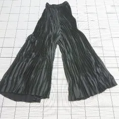 ◇ Θ rienda リエンダ エレガント系 ロング プリーツ プリーツロングスカート サイズF ブラック系 レディース E  【1508200028910】