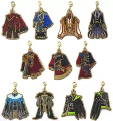 【中古】雑貨 全11種セット 「ディズニー ツイステッドワンダーランド グロリアス・マスカレード ～紅蓮の花と救いの鐘～ 衣装刺繍チャームコレクション(マスカレードドレスver.)」