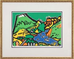 山本 茂『断崖 』油彩画【真作保証】 絵画 - メルカリ