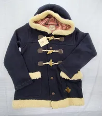 【タグ付き新品】ブランシェス BRANSHES ダッフルコート ジャケット 140cm 子供服 中古