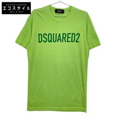 DSQUARED2 ディースクエアード S74GD0368 ｸﾞﾘｰﾝ ｺｯﾄﾝ Tｼｬﾂ S