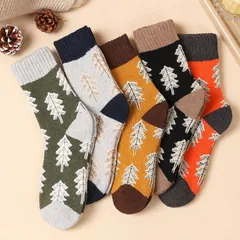 『5足セット』靴下 レディース ソックス 暖かい 極暖 あたたかい 冬 1072