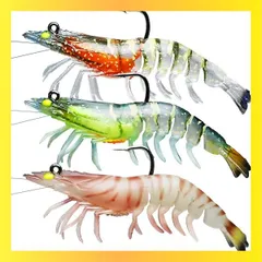 ★送料無料★A-7.5cm,8.8g TRUSCEND伝盛 フック付き 1：50 超耐久性TPE製のルアー 精良な工芸 本物そっくりのエビ/ザリガニ/シャッド型ルアー タイラバ 草掛かりしにくくて シーバス トラウト 青物 サワラその他各種の魚に適用 海水・淡