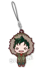 【中古】キーホルダー・マスコット(キャラクター) 緑谷出久 「僕のヒーローアカデミア にとたん 私服 ラバーマスコット」